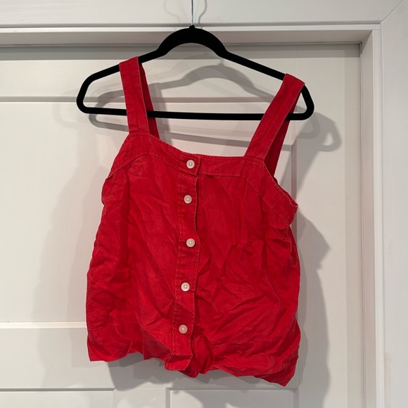 Everlane Tops - Everlane crop top red - Size 4